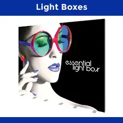 caja de luz portátil usa para ferias